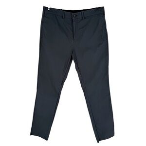Hill City Everyday Tech Pants Mens Size 33x34 Charcoal Stretch Golf Commute